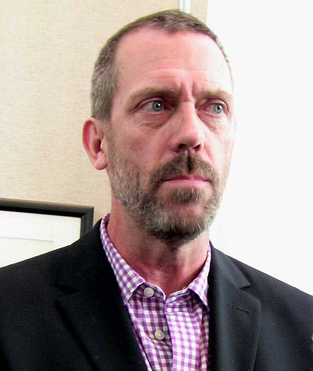 Why woud Hugh Laurie consider a hair transplant?