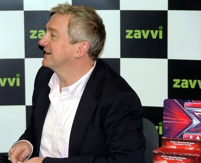 Louis Walsh wth new hair transplant