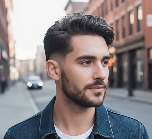 Taper fade haircut